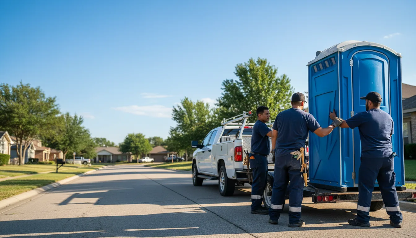 Portable Toilet Rental in Priddy, TX near me